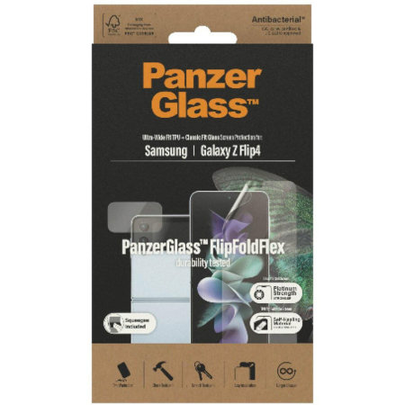 PanzerGlass TPU Glass Screen Protector - For Samsung Galaxy Z Flip4