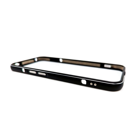 Olixar Black and Silver Bumper Case - For Nothing Phone (1)