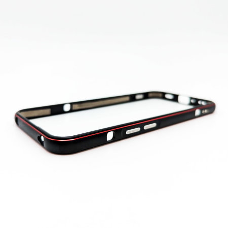 Olixar Black and Red Bumper Case - For Nothing Phone (1)