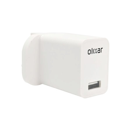 Olixar USB-A Fast Charger & 2m USB-A to Lightning Charge Cable - For iPhone 14 Pro