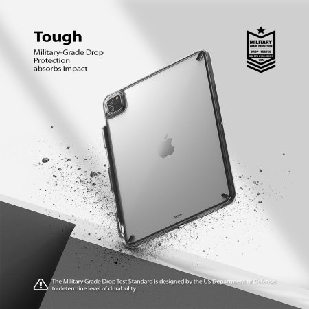 Ringke Fusion X Protective Black Case - For Pad iPro 11" 2022