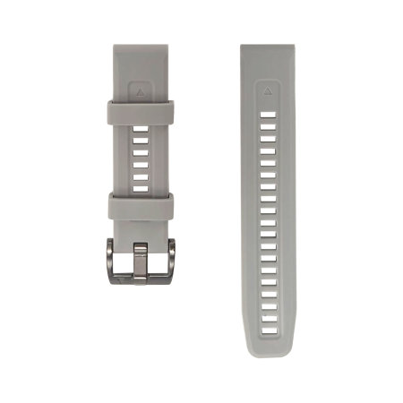Olixar Garmin Watch Grey 22mm Silicone Strap - For Garmin Watch Epix