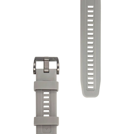 Olixar Garmin Watch Grey 22mm Silicone Strap - For Garmin Watch Fenix 7