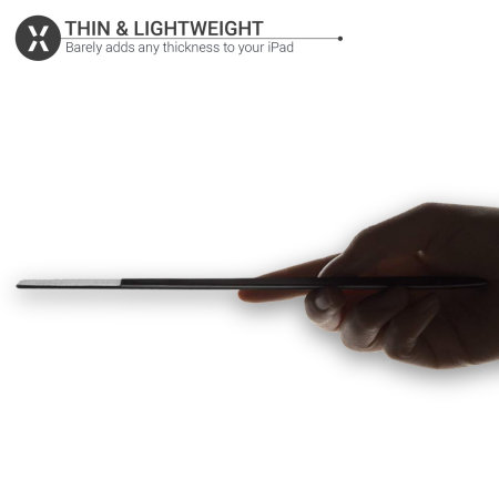 Olixar Black Apple Pencil 2nd Gen Adhesive Silicone Holder - For iPad Pro 12.9 2022"