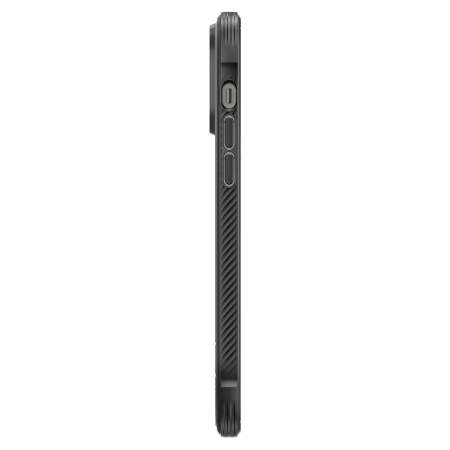 Spigen Rugged Armor Matte Black MagSafe Case - For iPhone 14 Pro