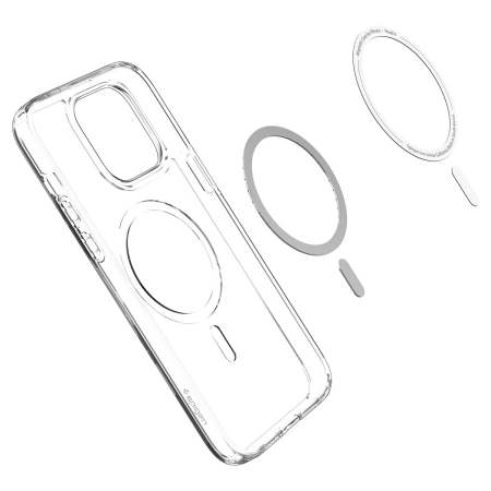 Spigen Ultra Hybrid Clear Carbon Fibre MagSafe Case - For iPhone 14 Pro