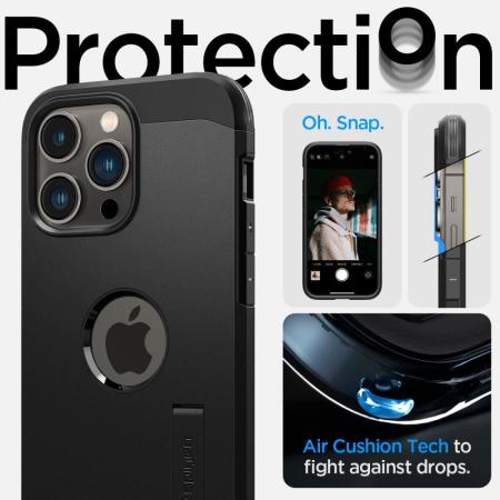 Funda Spigen Tough Armor iPhone 12 Pro Max negro 