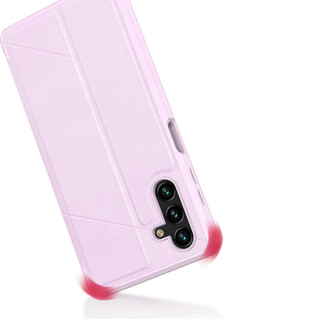 Dux Ducis Pink Stand Wallet Case - For Samsung Galaxy A04s