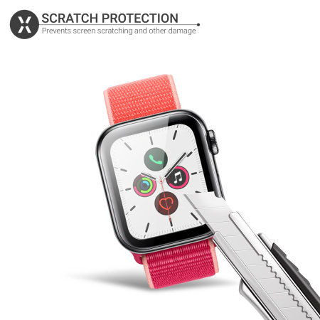 Olixar Scratch-Resistant Screen Protector 40mm - For Apple Watch Series SE 2022