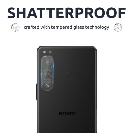 Olixar Twin Pack Tempered Glass Camera Protectors  - For Sony Xperia 5 IV
