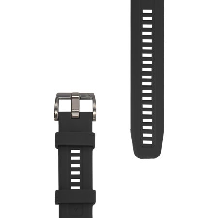 Olixar Garmin Watch Black 22mm Silicone Strap - For Garmin Watch Forerunner 255