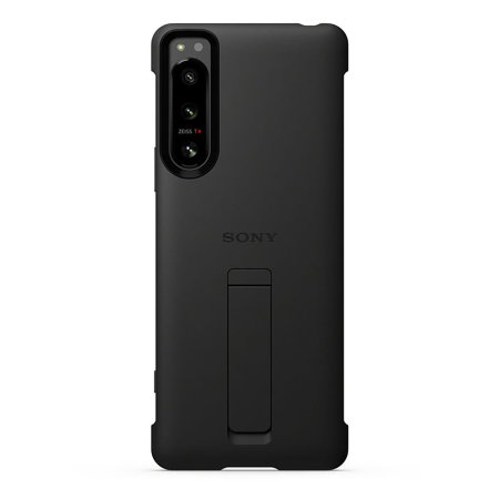 Official Sony Style Cover Black Stand Case  - For Sony Xperia 5 IV