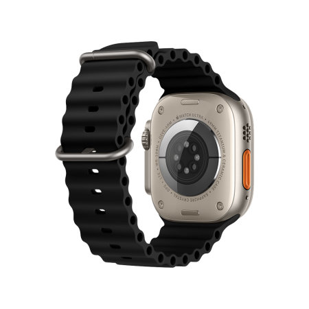 Olixar Black Ocean Loop - For Apple Watch Series 7 45mm