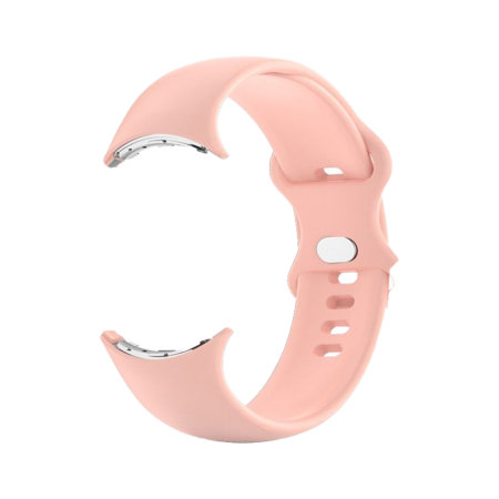 Olixar Pink Soft Silicone Sport Strap Small - For Google Pixel Watch