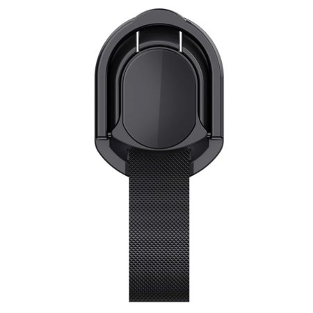Ghostek Black Kick Stand Phone Strap With Magnetic Grip