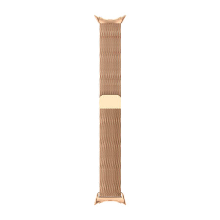 Olixar Rose Gold Adjustable Milanese Strap - For Google Pixel Watch