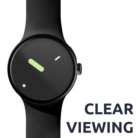 Olixar Curved Anti-Shatter Film Screen Protector - For Google Pixel Watch