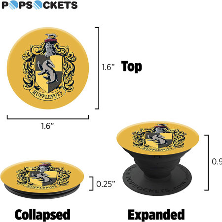 Popsocket 2-in-1 Stand and Grip - Harry Potter Hufflepuff