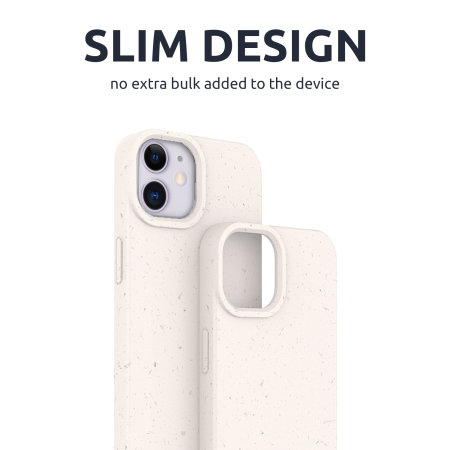 Olixar 100% Biodegradable White Case - For Apple iPhone 11
