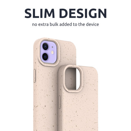 Olixar 100% Biodegradable Pink Case - For Apple iPhone 12