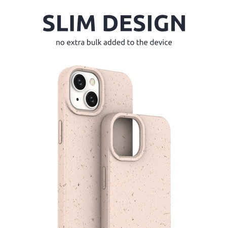 Olixar 100% Biodegradable Pink Case - For iPhone 13