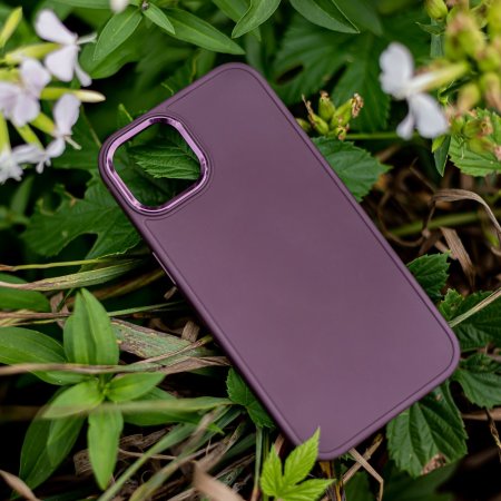 Deep Purple Silicone Case - For iPhone 14 Pro Max