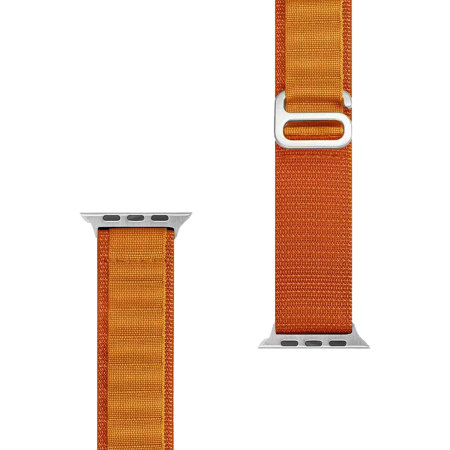 Olixar Orange Alpine Loop - For Apple Watch Series 8 45mm