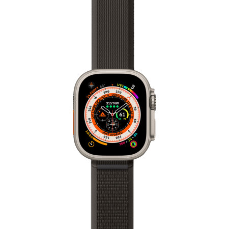 Olixar Grey and Orange Trail Loop - For Apple Watch Ultra