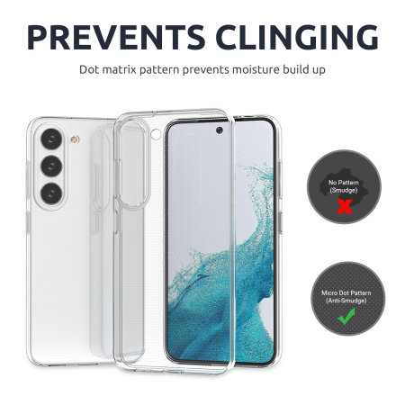Olixar Ultra-Thin 100% Clear Case - For Samsung Galaxy S23