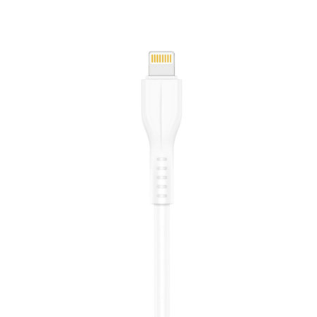 Premium White USB-C To Lightning 2m Cable - For iPhone 14