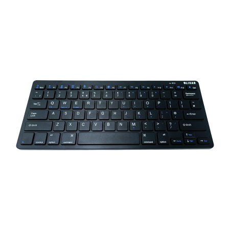 Olixar Ultra Slim and Compact Black QWERTY Wireless Keyboard - For Samsung Galaxy S7