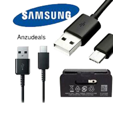 Official Samsung Fast Charging Black USB-C Cable - For Samsung Galaxy S22 Ultra