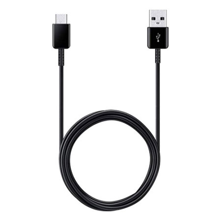 Official Samsung Fast Charging Black USB-C Cable - For Samsung Galaxy Tab S8 Plus