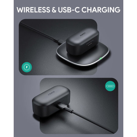 Aukey Wireless and USB-C Charging True Wireless Earbuds