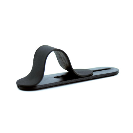 Lovecases Matt Black Reusable Phone Loop and Stand