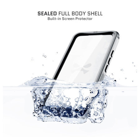 Ghostek Nautical 4 Clear Waterproof Case With Holster - For Samsung Galaxy S23