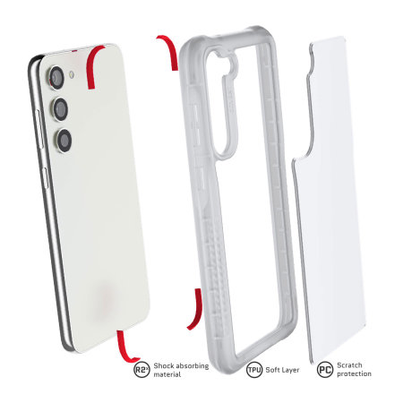 Ghostek Covert 6 Clear Ultra-Thin Clear Case - For Samsung Galaxy S23
