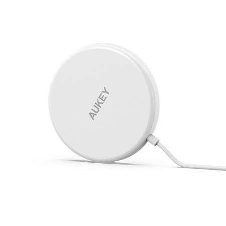 Aukey Aircore Wireless Qi and MagSafe Charger - White