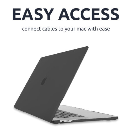 Olixar Crystal Black ToughGuard Hard Case - For  MacBook Pro 14" 2023