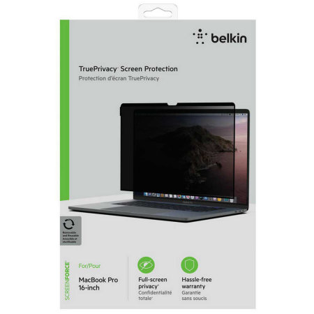 Belkin ScreenForce Privacy Screen Protector -  For MacBook Pro 16" 2023