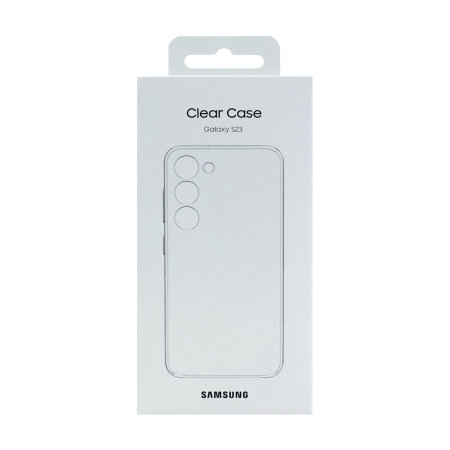 Official Samsung Clear Cover Transparent Case - For Samsung Galaxy S23