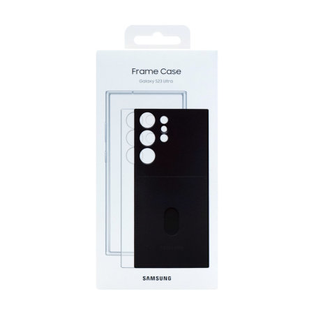 Official Samsung Black Frame Case - For Samsung Galaxy S23 Ultra