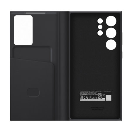 Official Samsung Smart View Black Wallet Case - For Samsung Galaxy S23 Ultra