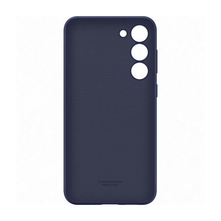 Official Samsung Silicone Cover Navy Case - For Samsung Galaxy S23 Plus