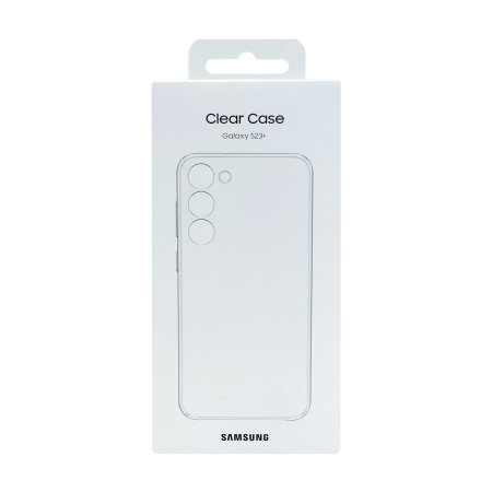 Official Samsung Clear Cover Transparent Case - For Samsung Galaxy S23 Plus