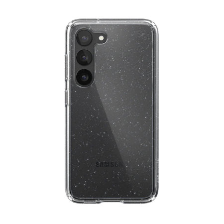 Speck Presidio Perfect Clear Gold Glitter Case - For Samsung Galaxy S23