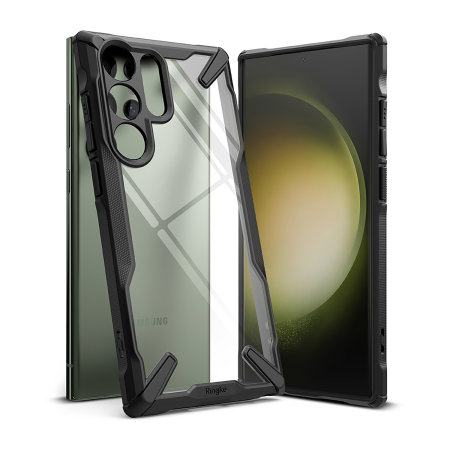 Ringke Fusion X Black Tough Case - For Samsung Galaxy S23 Ultra