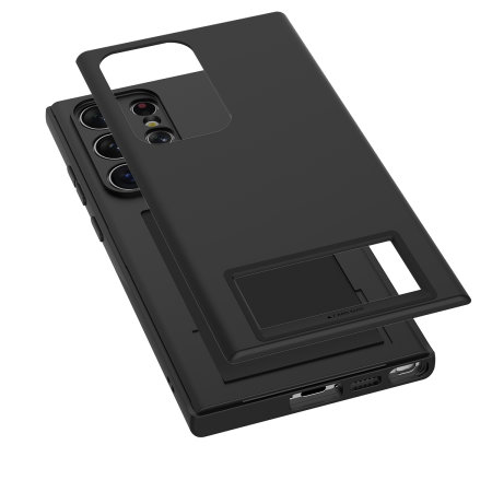 Araree Black Case with Card Slot - For Samsung Galaxy S23 Ultra