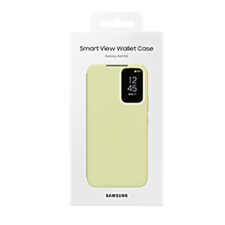 Official Samsung Lime Smart View Wallet Case - For Samsung Galaxy A54 5G