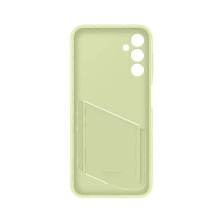 Official Samsung Lime Green Card Slot Case - For Samsung Galaxy A14